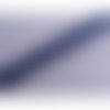Fermeture à glissière bleu nuit ,18 cm,de belle qualité