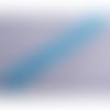 Fermeture à glissière bleu turquoise ,18 cm,de belle qualité