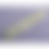 Fermeture a glissière jaune paille, 15 cm