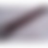 Fermeture a glissière marron,15 cm