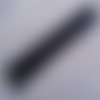 Fermeture a glissière noir sur bout noir ,12 cm