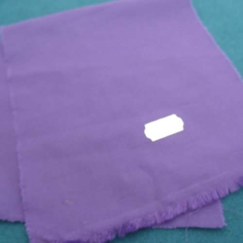 Tissu coton uni violet belle qualité,150 cm