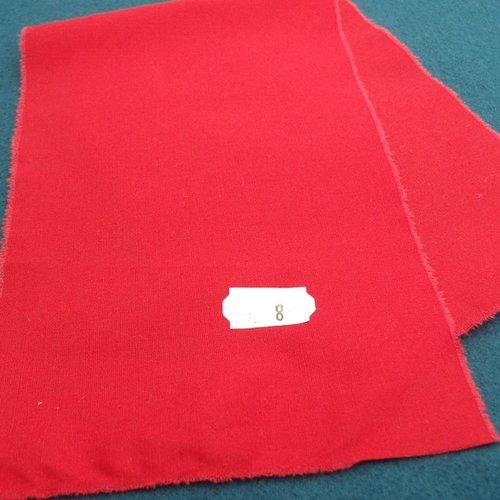 Tissu coton uni rouge belle qualité,150 cm