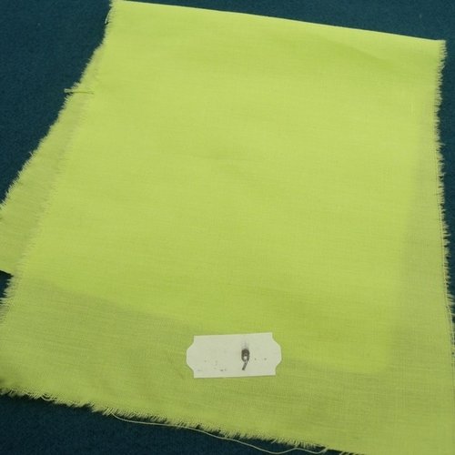 Tissu coton uni jaune belle qualité,150 cm