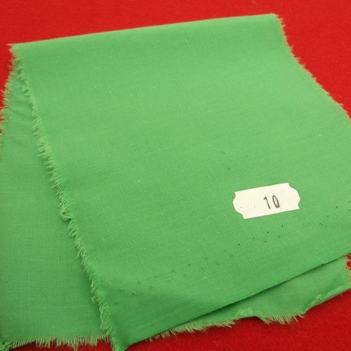 Tissu coton uni vert belle qualité,150 cm