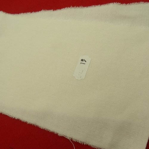 Tissu coton uni creme belle qualité,150 cm