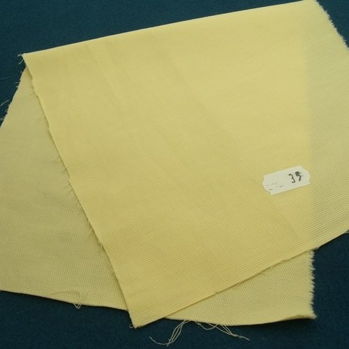 Tissu coton uni jaune belle qualité,150 cm