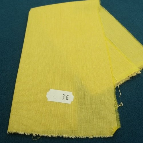 Tissu coton uni jaune moutarde belle qualité,150 cm