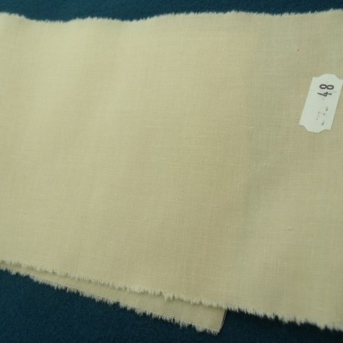 Tissu coton uni beige clair belle qualité,150 cm