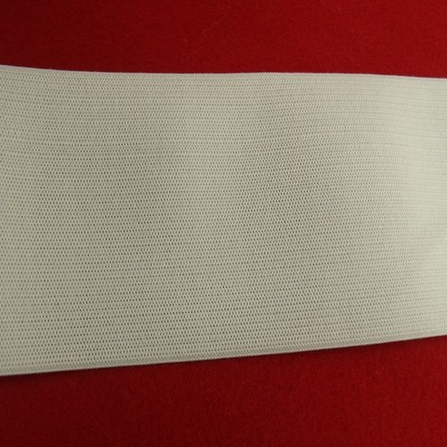 Ruban élastique blanc,70 mm
