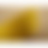Ruban gros grain jaune moutarde,2.5 cm