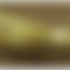 Galon pailleté scintillante,13 mm doré,très souple