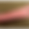 Ruban sergé coton rose ,15 mm