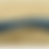 Ruban / biais passepoil satin bleu marine,1 cm