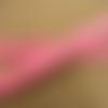 Ruban / biais passepoil coton rose,1 cm