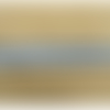 Ruban / biais passepoil vichy coton bleu et blanc,1 cm