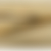 Ruban simili cuir /skai python marron ,10 mm