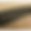 Ruban simili cuir/ skai noir motif losange,2 cm