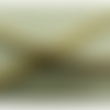 Ruban skai replié cousu beige ,0.5 cm