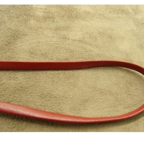 Ruban skai replié rouge,0.5 cm