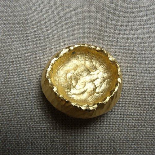Bouton à queue métal doré,30 mm, de belle qualité