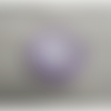 Bouton acrylique a 2 trous violet transparent,28 mm,de belle qualité