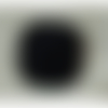 Bouton effet passementerie noir,de belle qualité,25 mm