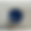 Bouton polyester bleu marine à 4 trous,26 mm,de belle qualité