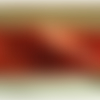 Galon paillette rouge, 40 mm, très souple