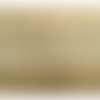 Dentelle de calais marron de fabrication française,4 cm, brodée sur tulle