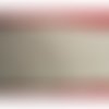 Broderie sur soie blanche, 12 cm /hauteur de broderie 6 cm