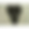 Incrustation brodee noir, largeur: 15cm sur hauteur: 18cm