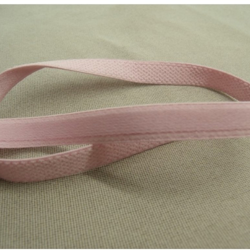 Ruban elastique souple elasthanne rose,10 mm