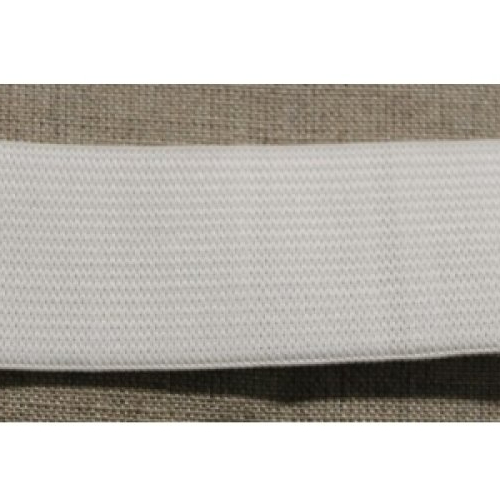 Elastique élasthanne classique ceinture blanc,30 mm