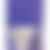 Tulle rigide couleur violet polyester ,140 cm
