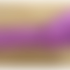 Promotion ruban frange lila  polyester 3 cm,vendu par 3 mètres / soit 1.50 € le metre