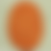 Coudiere orange façon simili cuir taille :moyenne , hauteur 13,5cm / largeur 9,5cm