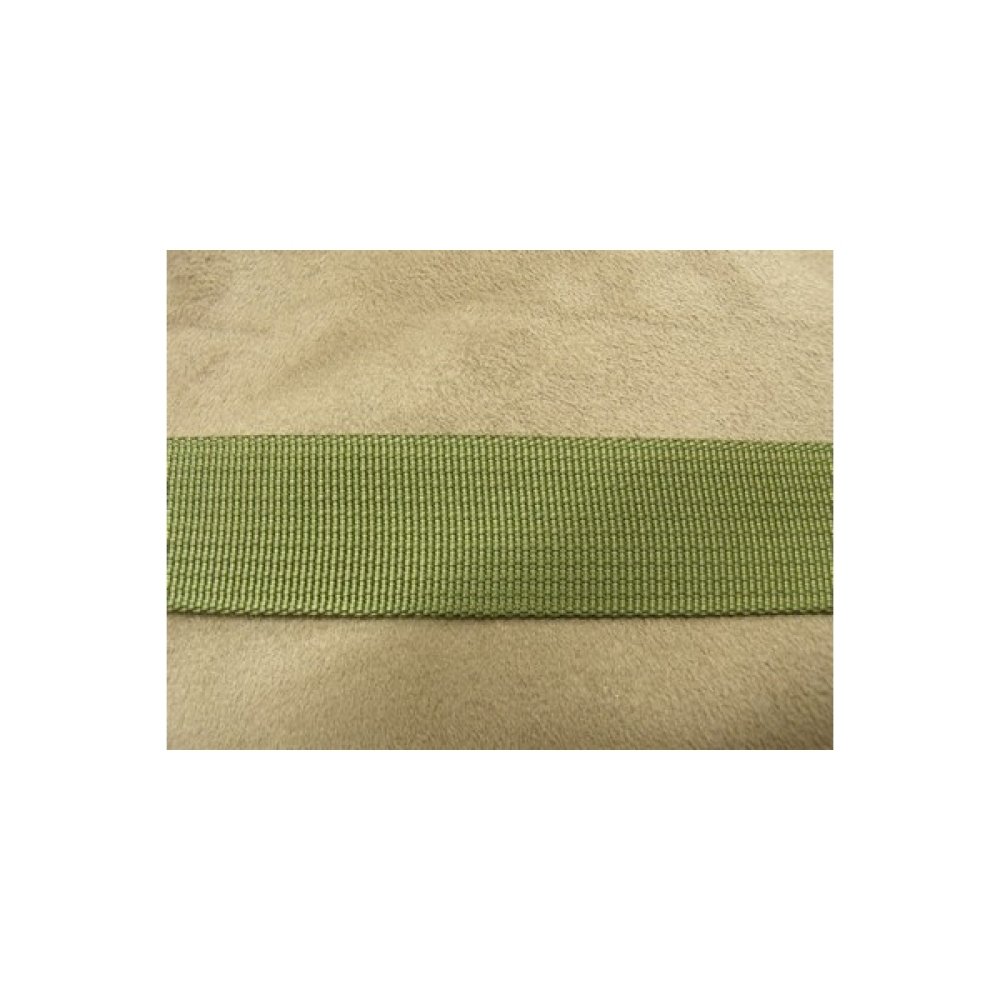 Sangle coton 25mm - vert sapin - 2,5 mètres - Mercerie/Sangle