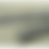 Ruban fantaisie gris polyester et coton,1.8 cm