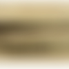 Dentelle de calais fantaisie sur fond marron, 1,5 cm, de fabrication française