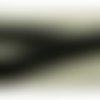 Ruban fantaisie lainage noir & blanc,2.5 cm