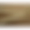 Ruban fantaisie serpentine viscose beige, 1.3 cm