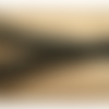 Ruban fantaisie de très belle finition viscose noir, 1.5 cm