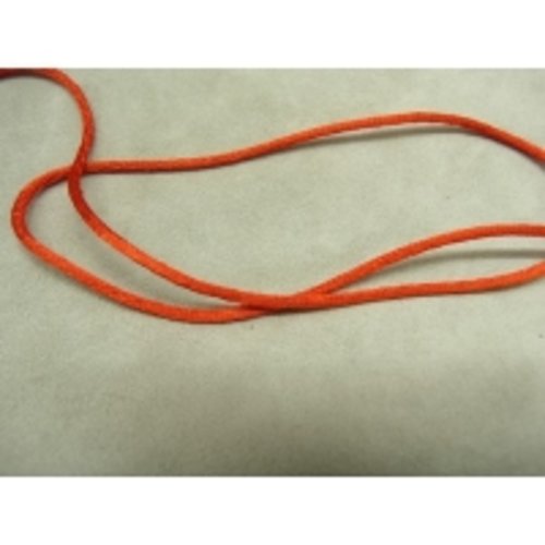 Ruban queue de rat rouge eclatant,2.5 mm, vendu par 3 mètres/ soit 1.20€ le mètre