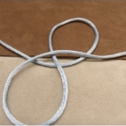Lot de 3 metres ruban queue de rat bleu ciel legerement satine 2.5 mm