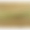 Ruban ameublement marron bicolore 1.5 cm