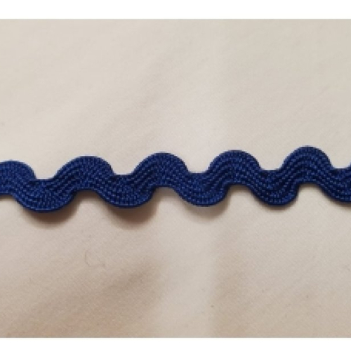 Nouveau ruban serpentine bleu,8 mm