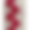 Nouveau ruban serpentine rose fushia,3.5 cm