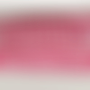 Nouveau ruban vichy à carreau rose fushia ,15 mm