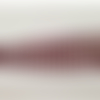 Nouveau ruban vichy à carreau marron marron / bordeaux ,15 mm